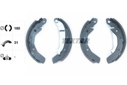 Set saboti frana Textar 91054000