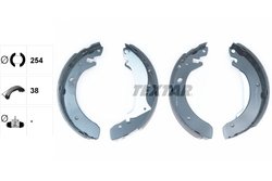 SET SABOTI FRANA TEXTAR 91055600 - Compatibil cu LAND ROVER