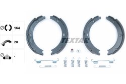 Set saboti frana Textar 91057100