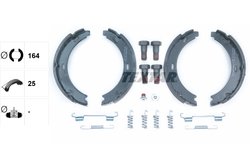 Set saboti frana Textar 91057200