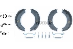 SET SABOTI FRANA TEXTAR 91057900 - Compatibil cu MERCEDES-BENZ, VW