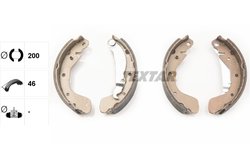 Set saboti frana Textar 91058200