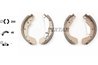 SET SABOTI FRANA TEXTAR 91058200 - Compatibil cu HOLDEN, OPEL, VAUXHALL
