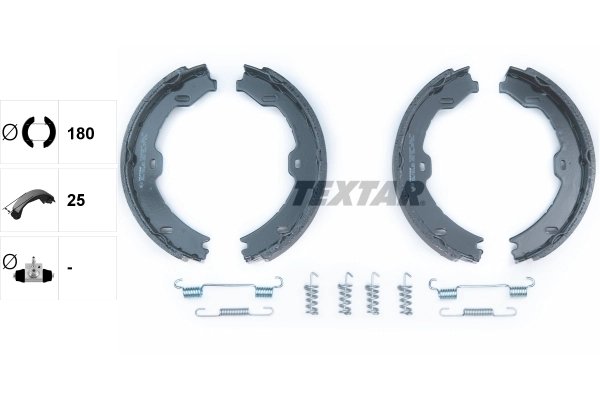 Set saboti frana Textar 91058800
