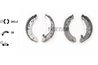 SET SABOTI FRANA TEXTAR 91059800 - Compatibil cu CITROEN, CITROEN (DF-PSA), PEUGEOT