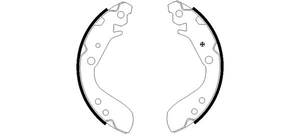 Set saboti frana Textar 91060400