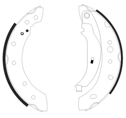 Set saboti frana Textar 91061800