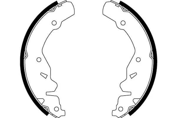 SET SABOTI FRANA TEXTAR 91064200 - Compatibil cu CHRYSLER
