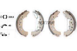 Set saboti frana Textar 91065400