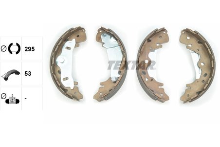 Set saboti frana Textar 91065800