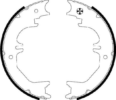 SET SABOTI FRANA TEXTAR 91066200 - Compatibil cu LEXUS, TOYOTA