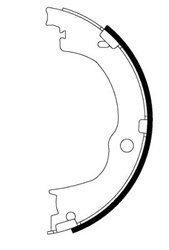 SET SABOTI FRANA TEXTAR 91067100 - Compatibil cu CHEVROLET, CHEVROLET (SGM), DAEWOO, GMC, HOLDEN, OPEL, PONTIAC, SATURN, SUZUKI,