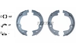 SET SABOTI FRANA TEXTAR 91068100 - Compatibil cu HYUNDAI, HYUNDAI (BEIJING), KIA
