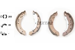 Set saboti frana Textar 91068800