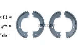 SET SABOTI FRANA TEXTAR 91071900 - Compatibil cu CHRYSLER, DODGE