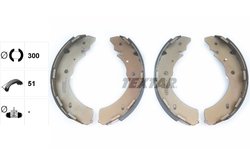 SET SABOTI FRANA TEXTAR 91073000 - Compatibil cu FIAT, ISUZU, MITSUBISHI, RAM