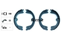 SET SABOTI FRANA TEXTAR 91073100 - Compatibil cu INFINITI, INFINITI (DFAC), NISSAN, NISSAN (DFAC)