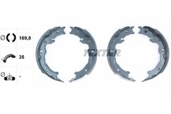 SET SABOTI FRANA TEXTAR 91080500 - Compatibil cu SUBARU