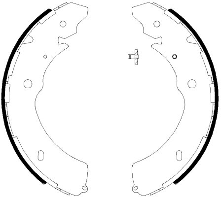 SET SABOTI FRANA TEXTAR 91084800 - Compatibil cu CHEVROLET, ISUZU