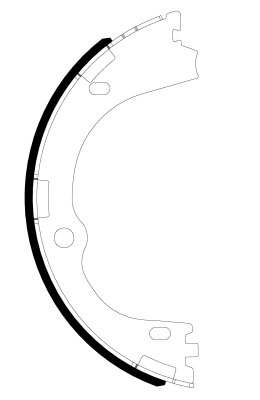 SET SABOTI FRANA TEXTAR 91086300 - Compatibil cu HYUNDAI, KIA, KIA (DYK)