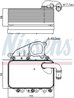 Radiator ulei / termoflot Nissens 91100