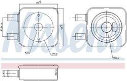 Radiator racire ulei cutie viteze automata Nissens 91106