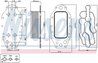 Radiator ulei / termoflot Nissens 91121
