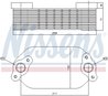 RADIATOR ULEI / TERMOFLOT NISSENS 91138 - Compatibil cu MERCEDES-BENZ, SETRA