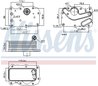 Radiator ulei / termoflot Nissens 91242