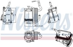 Radiator ulei / termoflot Nissens 91317