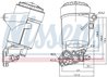 Radiator ulei / termoflot Nissens 91338
