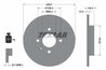 DISC FRANA TEXTAR 92029803 - Compatibil cu CITROEN, DALLAS, PEUGEOT