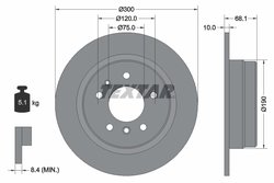Disc frana Textar 92042600