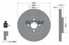 DISC FRANA TEXTAR 92055203 - Compatibil cu ALFA ROMEO, FIAT, LANCIA