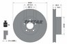 Disc frana Textar 92056600