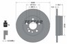 DISC FRANA TEXTAR 92056900 - Compatibil cu MERCEDES-BENZ