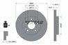 Disc frana Textar 92059405