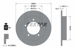 Disc frana Textar 92066003