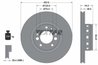 DISC FRANA TEXTAR 92070900 - Compatibil cu BMW