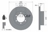 Disc frana Textar 92076300
