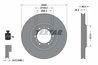 Disc frana Textar 92091400