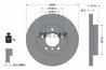 DISC FRANA TEXTAR 92097205 - Compatibil cu ALPINA, BMW, BMW (BRILLIANCE)