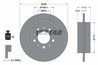 Disc frana Textar 92097800