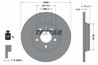 DISC FRANA TEXTAR 92098103 - Compatibil cu FORD, SEAT, VW