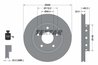 DISC FRANA TEXTAR 92098400 - Compatibil cu AUDI