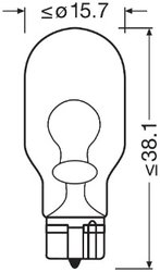 Bec, semnalizator Osram 921