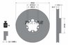DISC FRANA TEXTAR 92103803 - Compatibil cu FORD, FORD AUSTRALIA