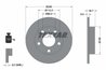 DISC FRANA TEXTAR 92106203 - Compatibil cu AUDI, SEAT