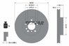 DISC FRANA TEXTAR 92107205 - Compatibil cu BMW
