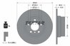 DISC FRANA TEXTAR 92107403 - Compatibil cu BMW